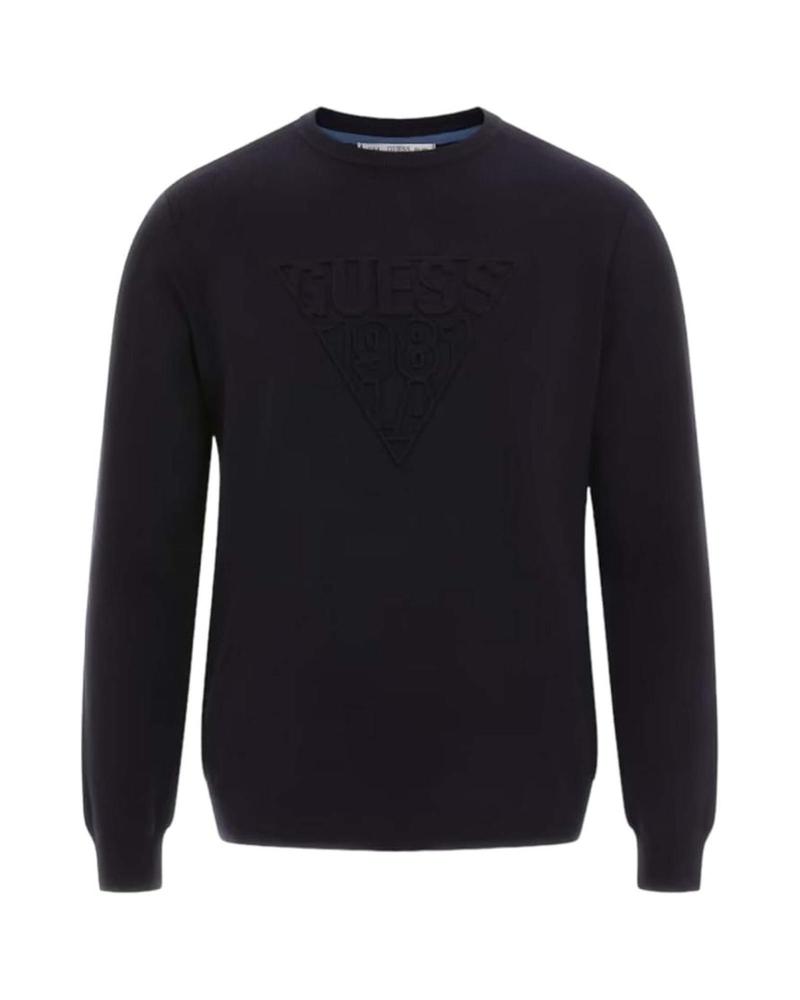 GUESS JERSEY DORAN CON LOGO AZUL AZUL