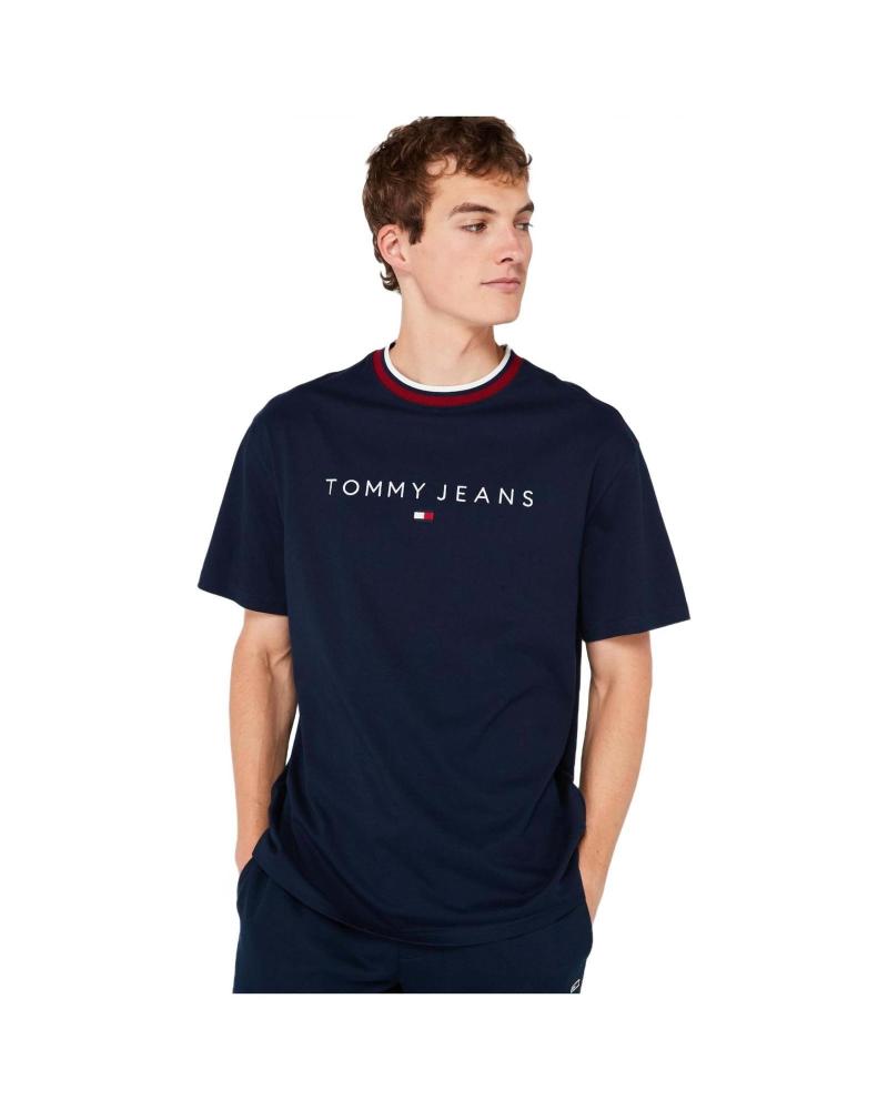 TOMMY HILFIGER CAMISETA T-SHIRT ESENCIAL AZUL AZUL