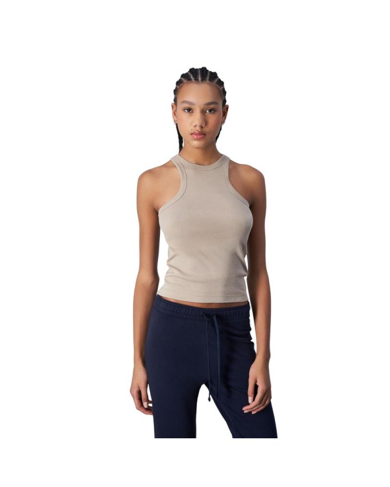 CHAMPION CAMISETA DE TIRANTES LEGACY MOD. 117157-MS066 BEIGE MARRóN