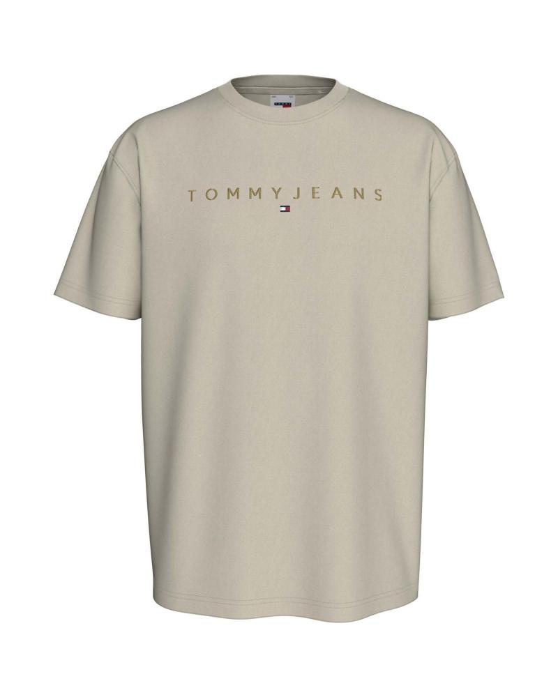TOMMY HILFIGER CAMISETA T-SHIRT CON LOGO ARENA PARA HOMBRE BEIGE