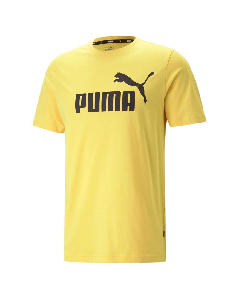 CAMISETA PUMA ESS LOGO TEE PARA HOMBRE AMARILLO