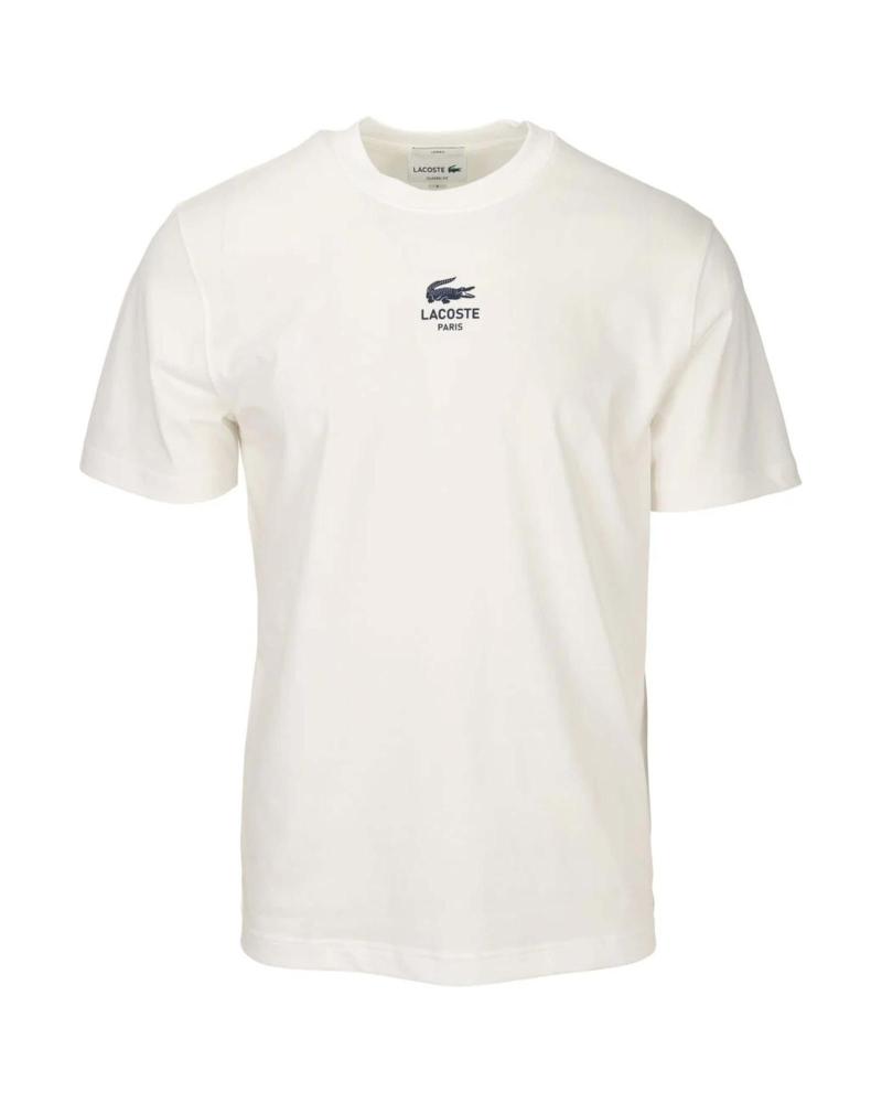 LACOSTE CAMISETA T-SHIRT BLANCA CLÁSICA BLANCO