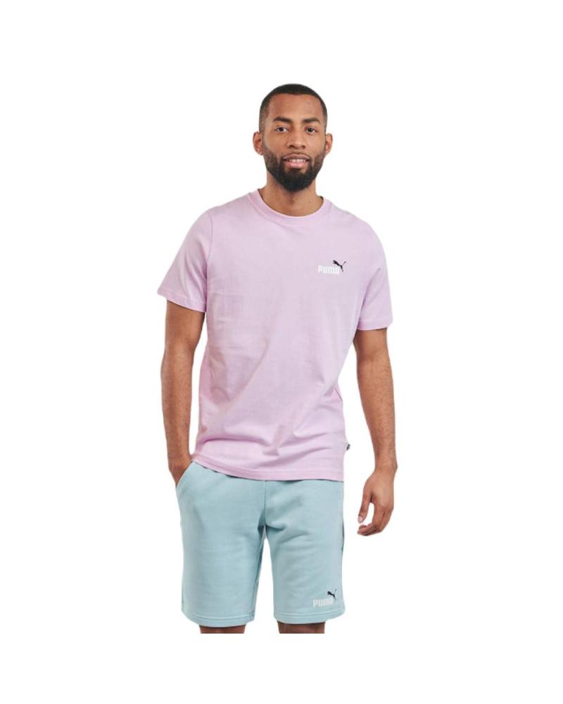 CAMISETA PUMA ESSENTIALS 2 SMALL LOGO PARA HOMBRE ROSA