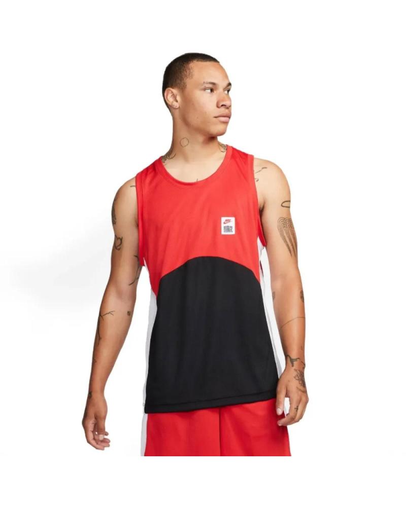 NIKE CAMISETA BALONCESTO HOMBRE M DF STARTING 5 JERSEY ROJO/NEGRO DQ5828-657 ROJO