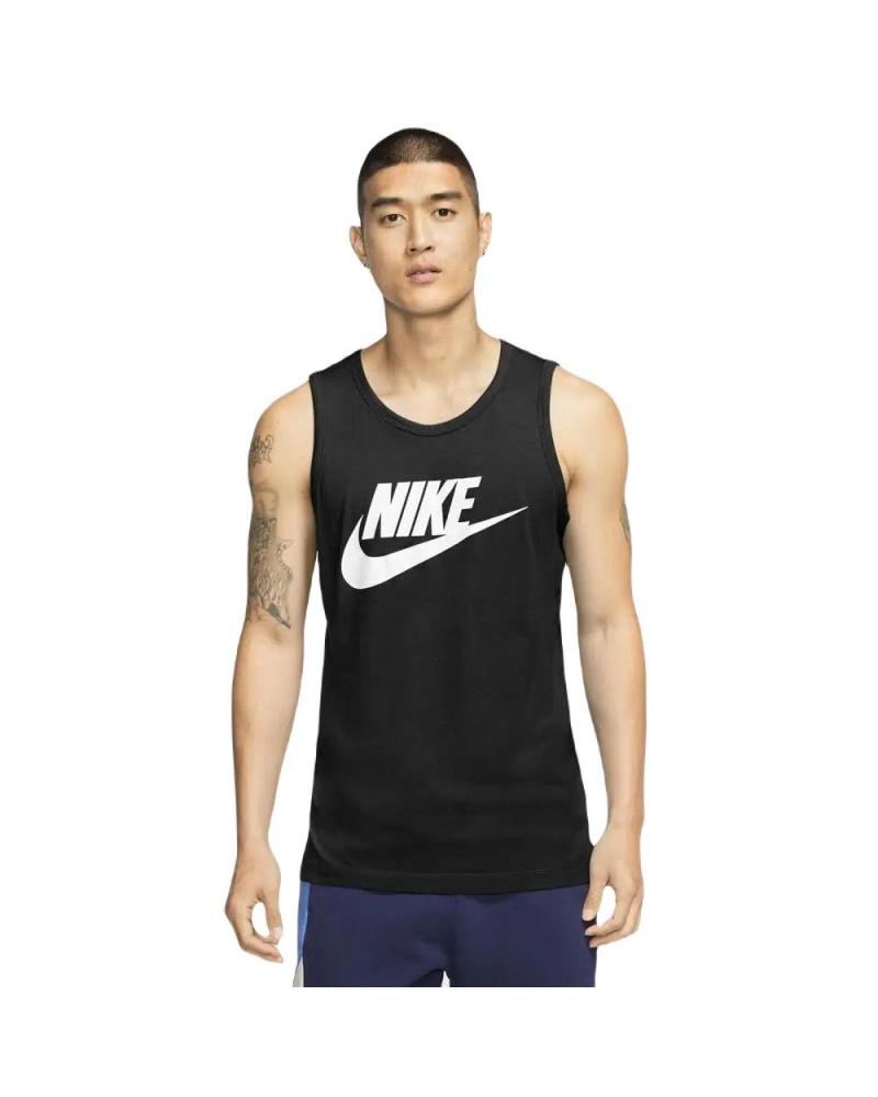 NIKE CAMISETA TIRANTES HOMBRE M NSW TANK ICON FUTURA NEGRO AR4991-013 NEGRO