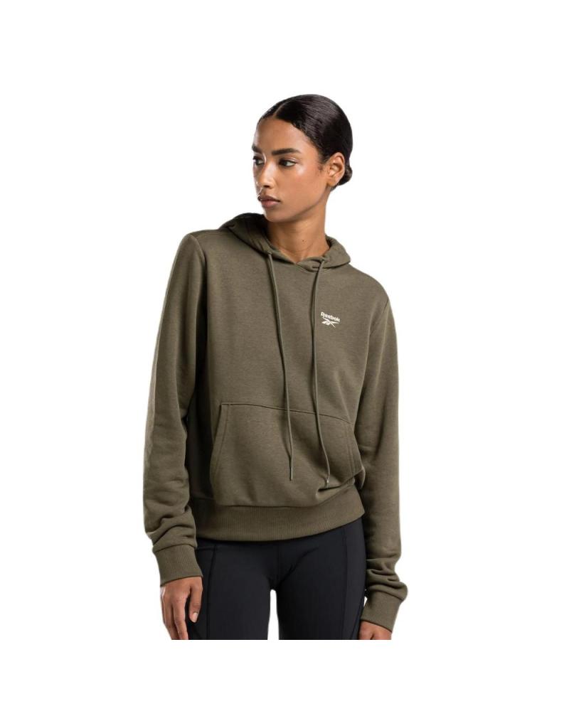 SUDADERA CON CAPUCHA REEBOK RI SL FRE TERRY HOODIE VERDE 100071696 VERDE