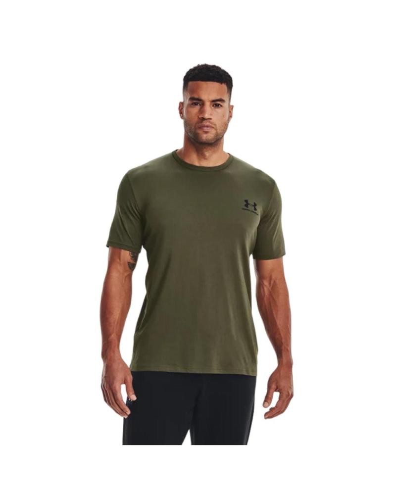 UNDER ARMOUR CAMISETA SPORTSTYLE LC KHAKI VERDE 1326799-392 VERDE