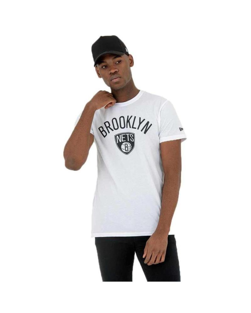 CAMISETA NEW ERA BROOKLYN NETS TEAM LOGO BLANCA BLANCO