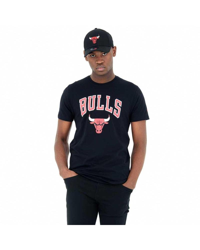 CAMISETA NEW ERA TEAM LOGO CHICAGO BULLS NEGRA 11530755 NEGRO