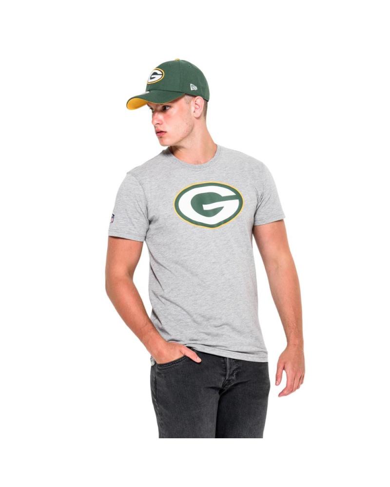 CAMISETA NEW ERA LOGO GREEN BAY PACKERS GRIS - MODELO 11073669 GRIS
