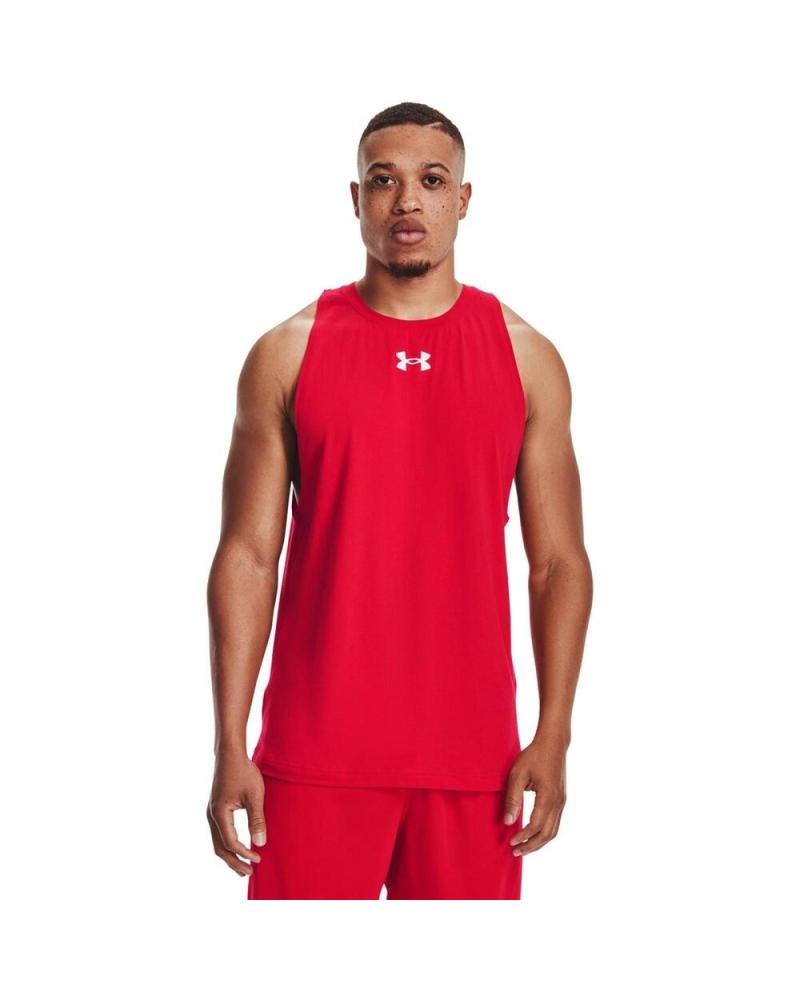 UNDER ARMOUR CAMISETA BASELINE COTTON TANK ROJO 1361901-600 ROJO