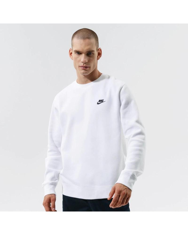 NIKE SPORTSWEAR CLUB FLEECE SUDADERA BLANCO BV2662-100 BLANCO
