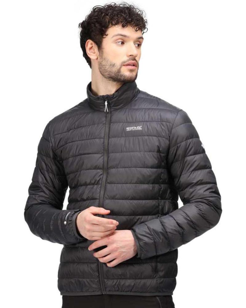 CHAQUETA DE PLUMA REGATTA HILLPACK RMN181-61I NEGRA NEGRO