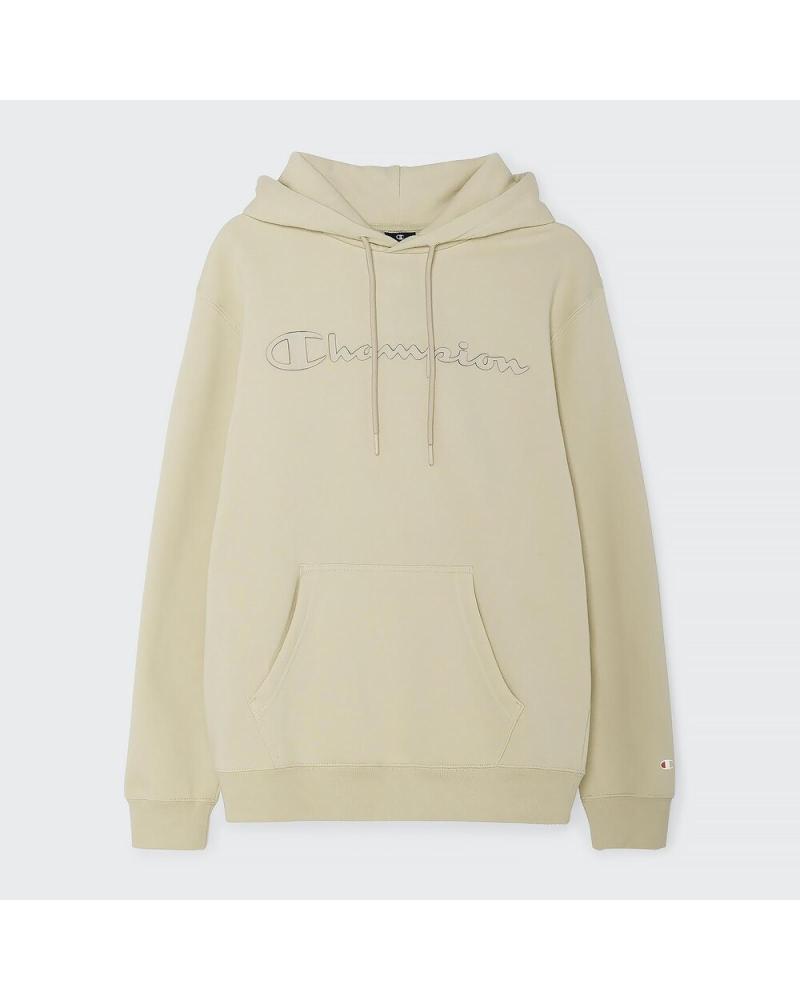 CHAMPION SUDADERA CON CAPUCHA LEGACY HOODIE BEIGE (REF. 218282-ABY) BEIGE