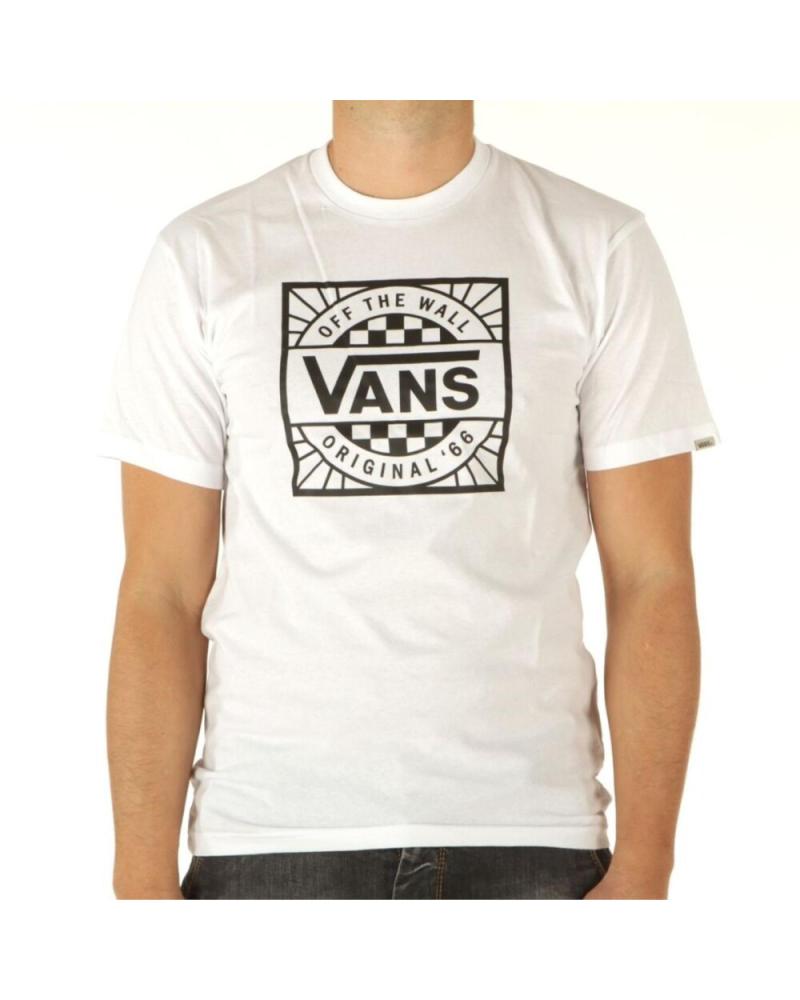 CAMISETA VANS ORIGINAL B-B VN0A5HMOWHT1 BLANCA MULTICOLOR