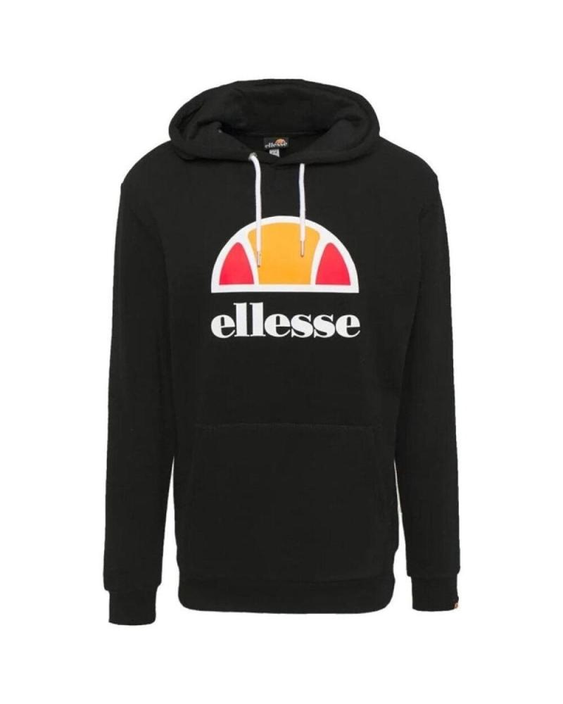 SUDADERA CON CAPUCHA ELLESSE YUFFIE OH NEGRA SRK12901-011 NEGRO