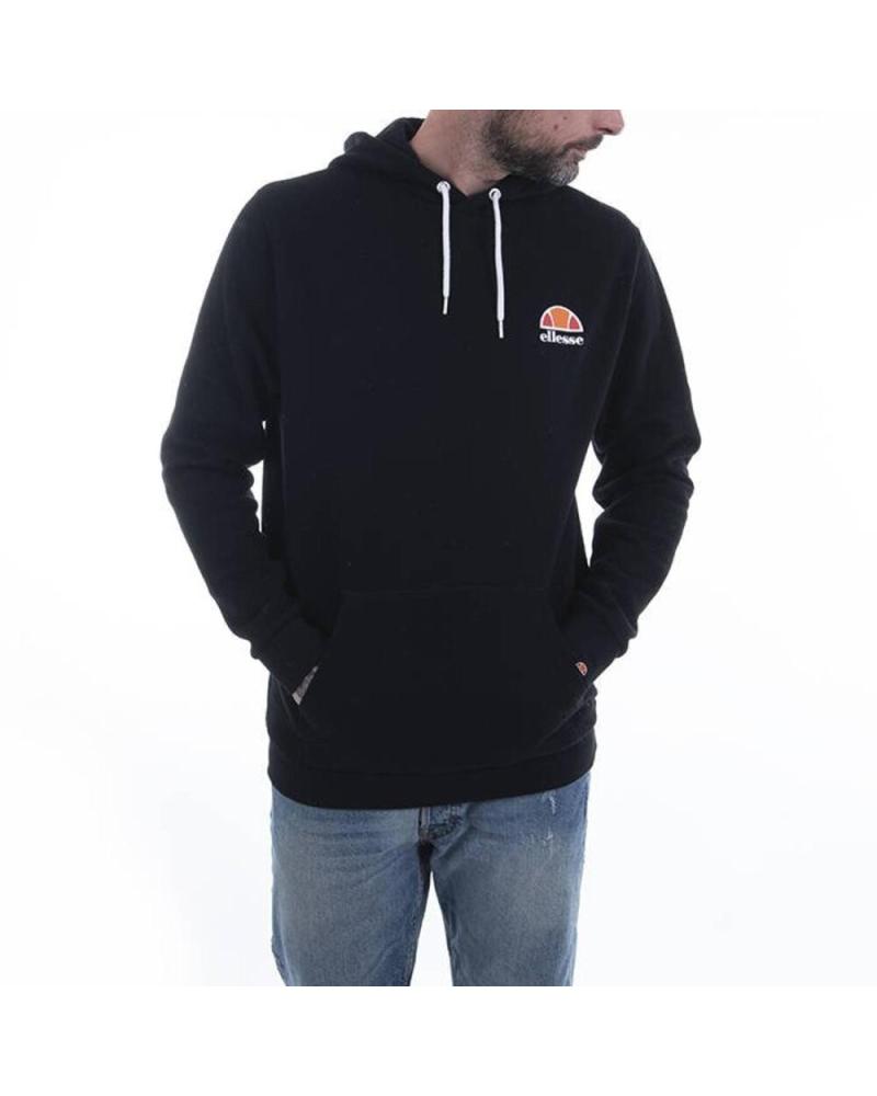 SUDADERA CON CAPUCHA ELLESSE TOCE OH SHS02216-001 NEGRA NEGRO