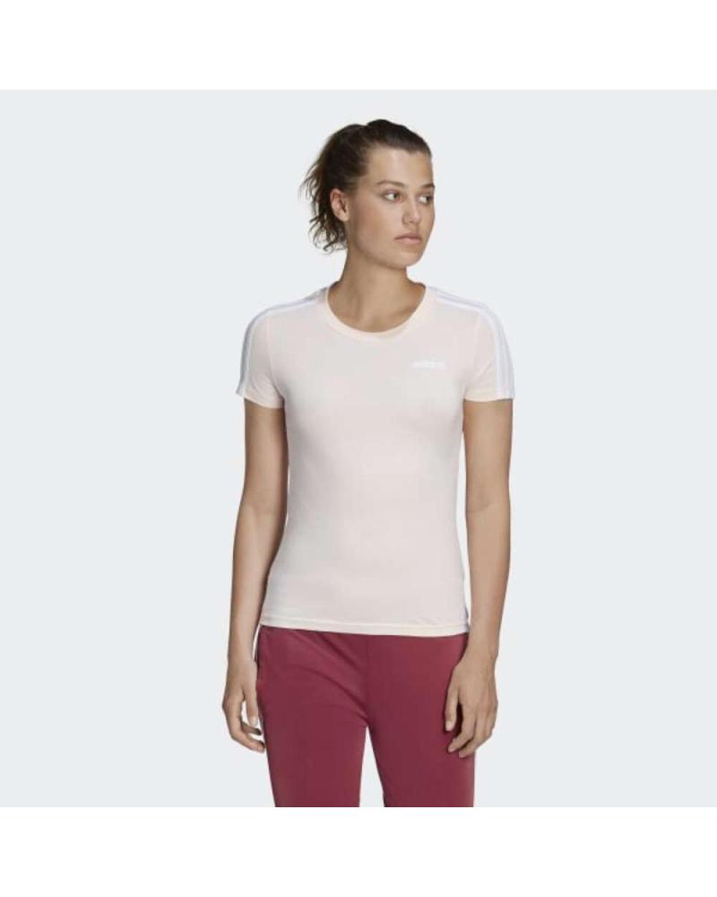 CAMISETA DEPORTIVA ADIDAS W E 3S SLIM TEE GD3038 ROSA ROSA