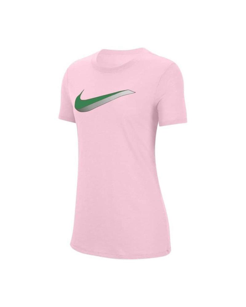 CAMISETA NIKE W NSW TEE ICON CW9476-663 ROSA ROSA