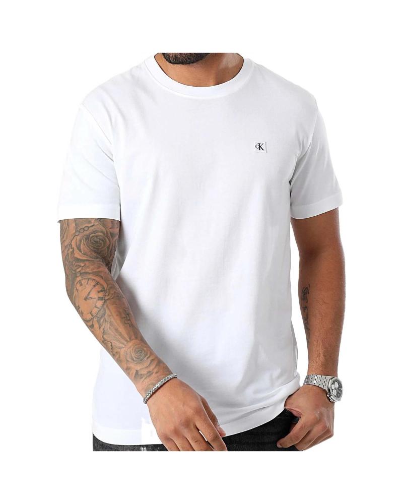 CAMISETA BLANCA CALVIN KLEIN EMBRO BADGE BLANCO