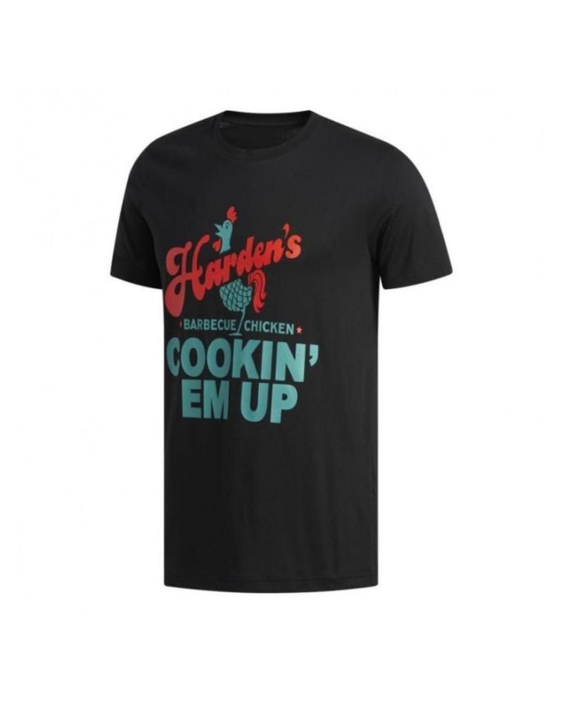 CAMISETA ADIDAS HRDN SWAG ART DX6928 NEGRA NEGRO