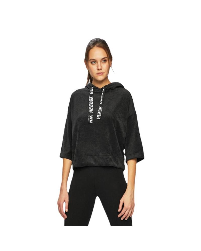 SUDADERA REEBOK WOR MYT TERRY OTH DU4830 NEGRA MULTICOLOR