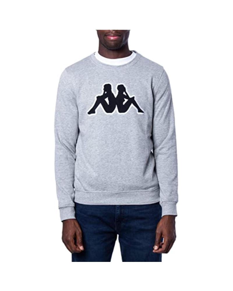 SUDADERA KAPPA AIRIVIT 3032BZ0-902 GRIS MULTICOLOR