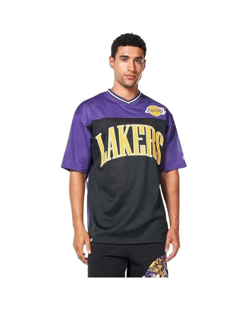 NEW ERA CAMISETA ARCH GRAPHIC LAKERS MORADA MORADO