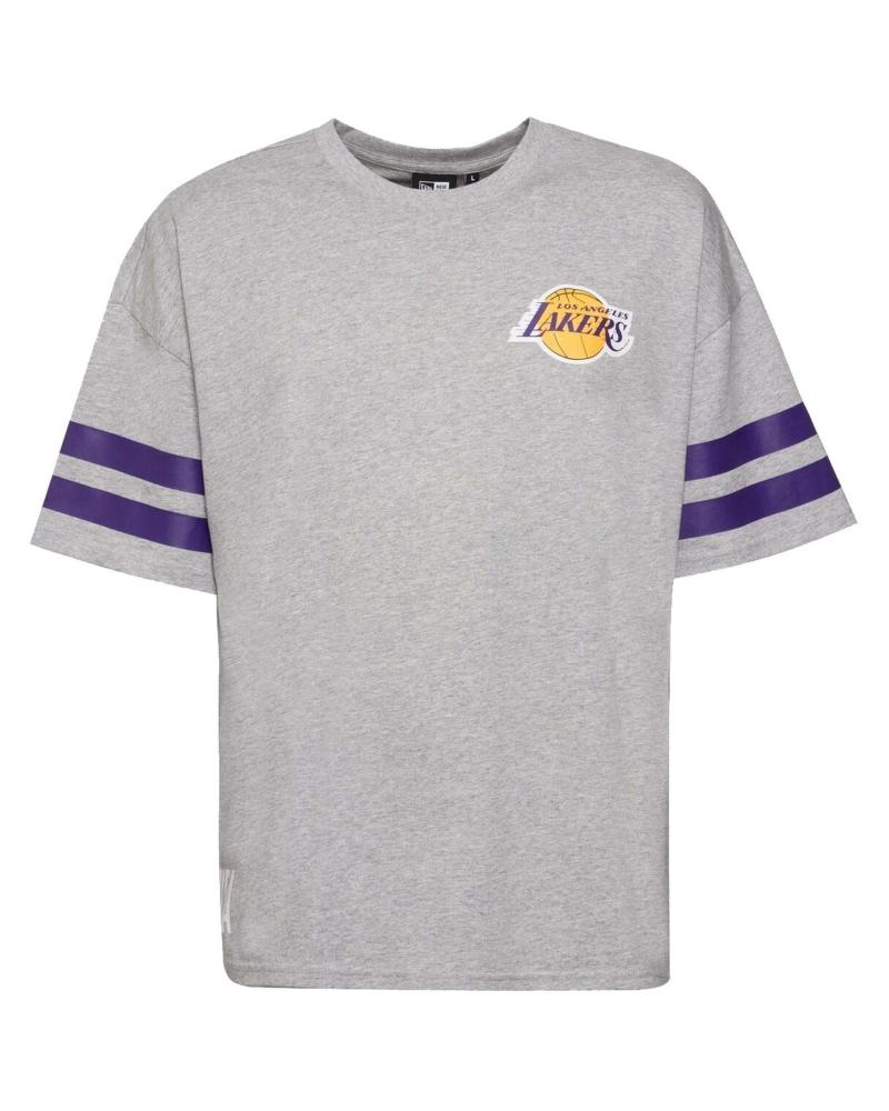 CAMISETA NEW ERA NBA LOS ANGELES LAKERS GRIS PARA HOMBRE GRIS