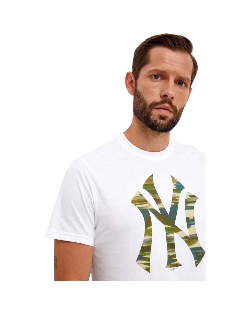 47 BRAND CAMISETA BLANCA LOGO NY CAMUFLAJE BLANCO
