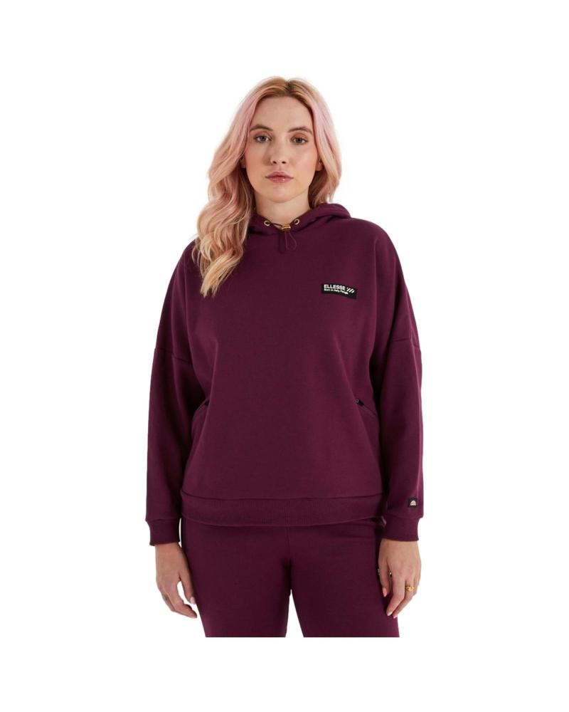 ELLESSE SUDADERA CON CAPUCHA SEMPREVISA MORADA MORADO