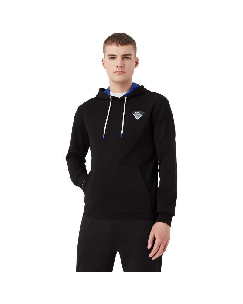 SUDADERA EMPORIO ARMANI NEGRA NEGRO