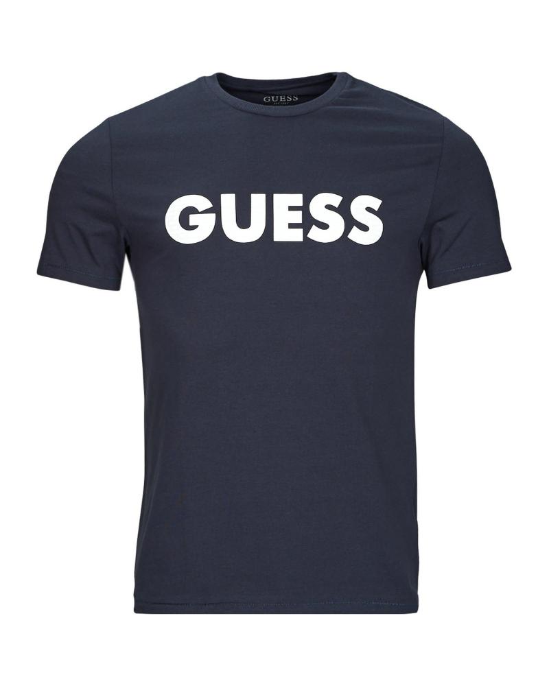CAMISETA GUESS LABYRINTH TEE AZUL AZUL