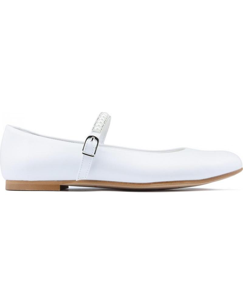 Sabrinas de Mulher e Menina OCA LOCA SHOES BAILARINAS OCA LOCA PERLAS BLANCO