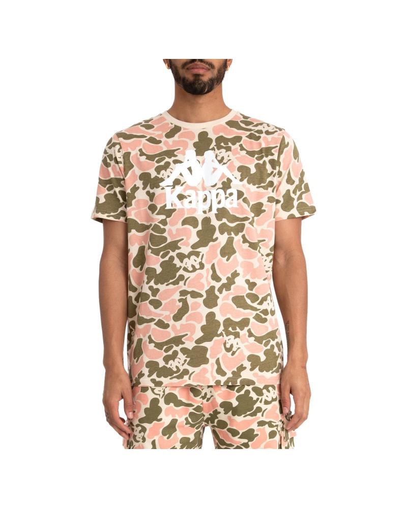 CAMISETA KAPPA AUTHENTIC PYLLO CAMUFLAJE MULTICOLOR MULTICOLOR