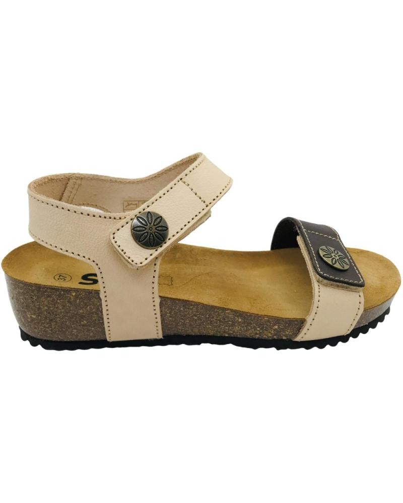 de SPK SANDALIA PIEL MUJER 150 MARRON