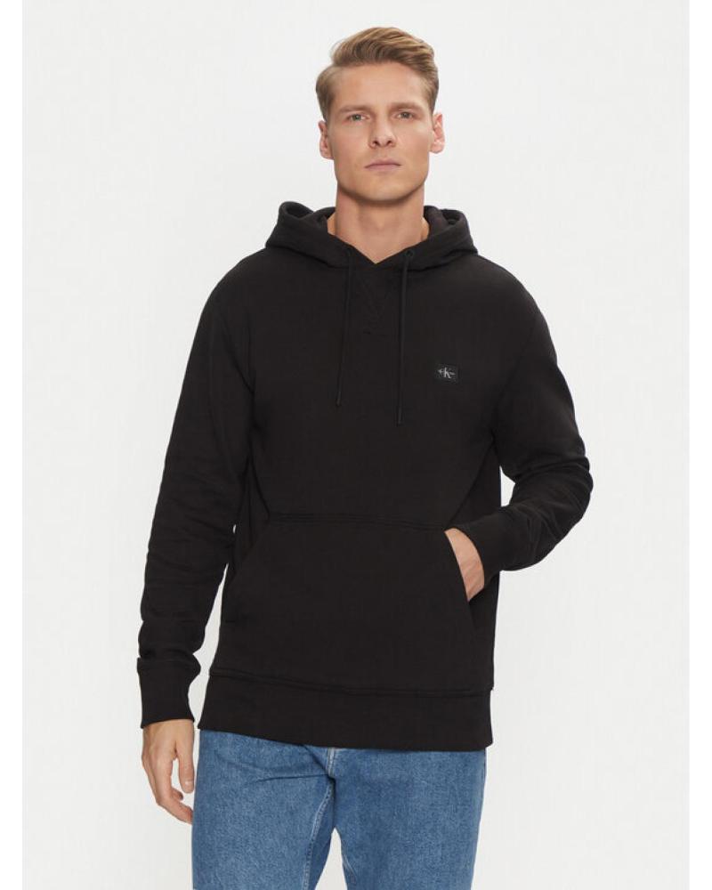 CALVIN KLEIN SUDADERA CON CAPUCHA NEGRA J30J327113 NEGRO