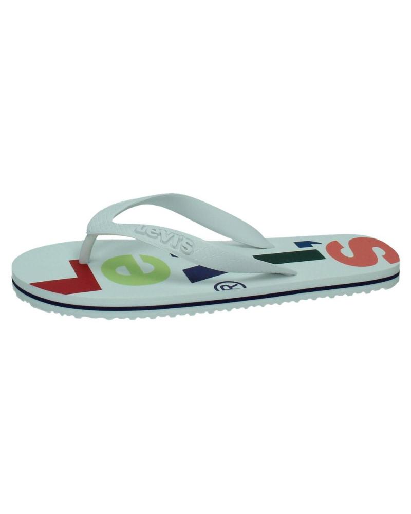 SANDALIAS DE DEDO LEVIS 229817-627-51 BLANCO BLANCO