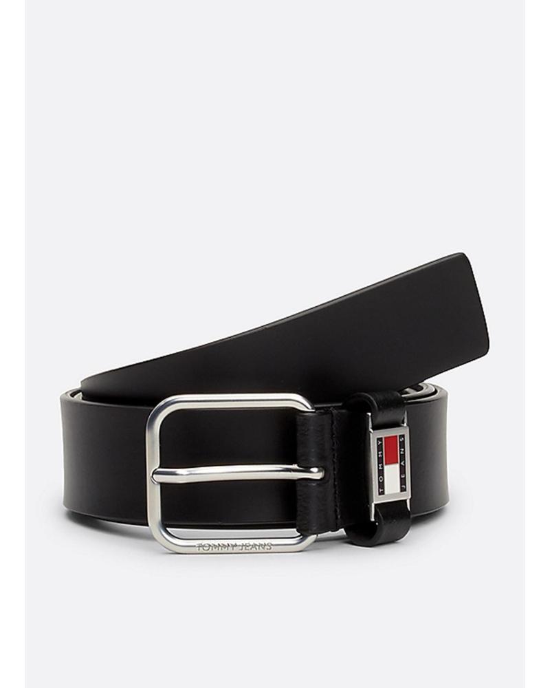 CINTURÓN TOMMY HILFIGER TJM SCANTON 3.5 NEGRO NEGRO