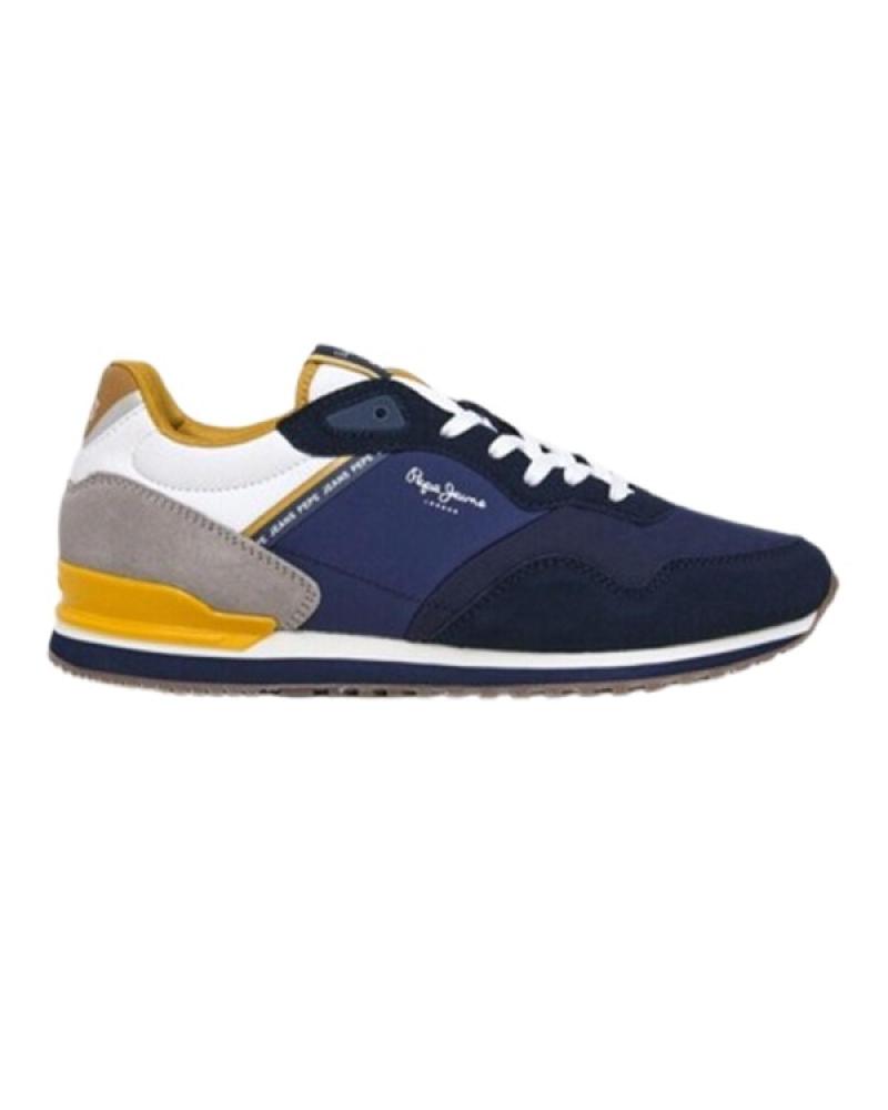 PEPE JEANS ZAPATILLAS CASUAL PMS40037 AZUL AZUL