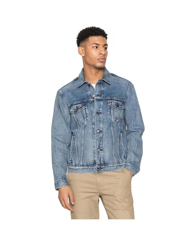 LEVI'S CHAQUETA VAQUERA TRUCKER JACKET 723340574 AZUL CLÁSICO USED AZUL
