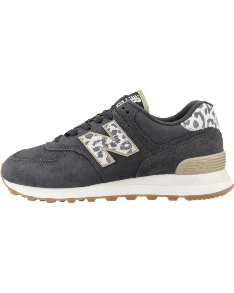 New balance Zapatillas deportivas bajas '574'  beige / gris basalto / negro / blanco – imagen 4