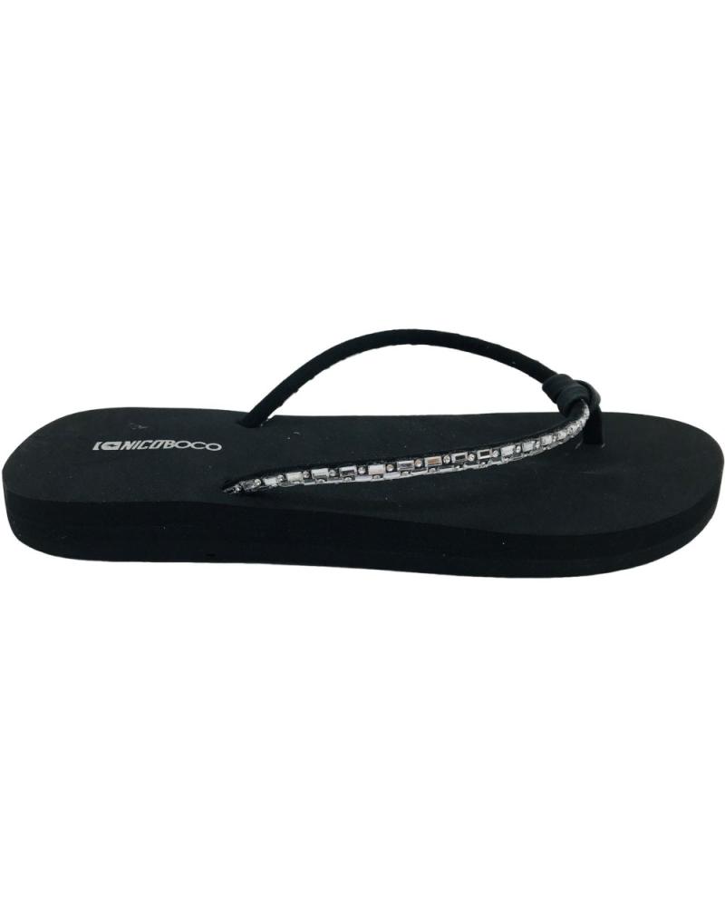 NICOBOCO CHANCLA AGUA MUJER CRYSTAL 42-012 070 NEGRO