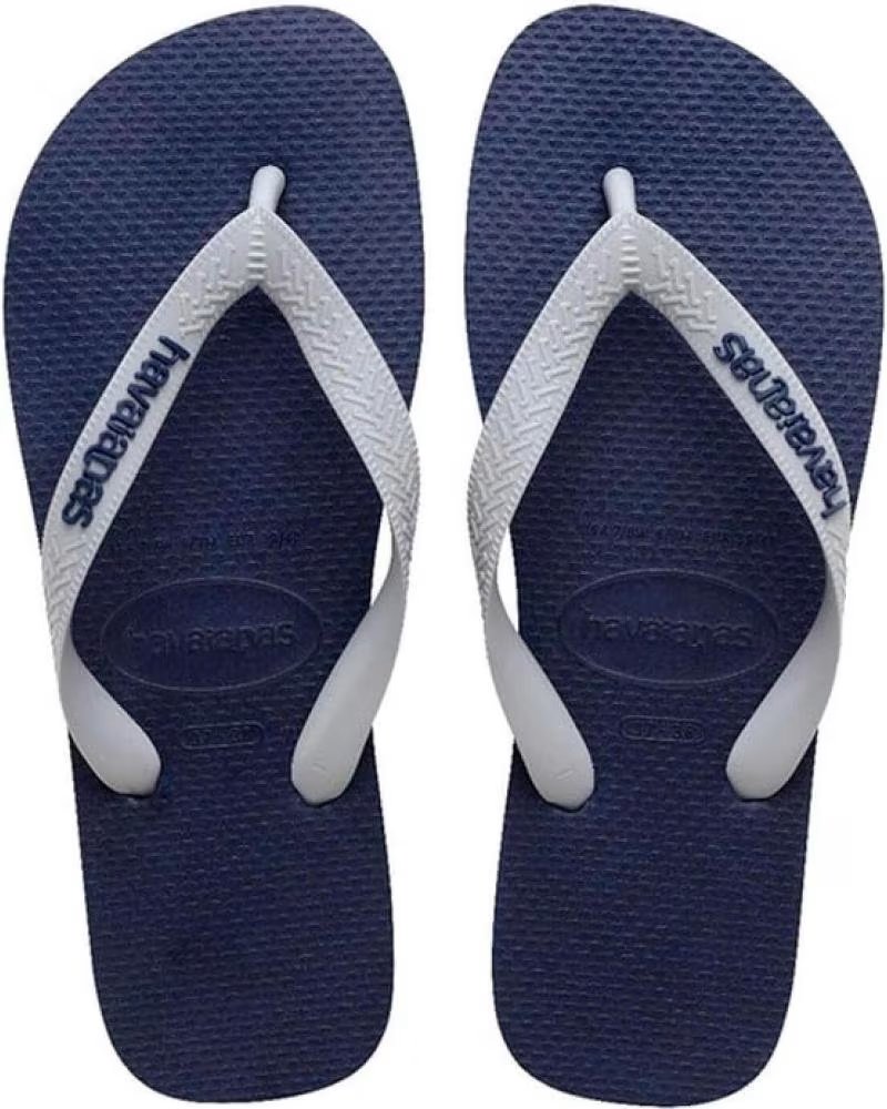 Chanclas Havaianas Top Logo Pop Up Azul Navy y Gris Varios Colores
