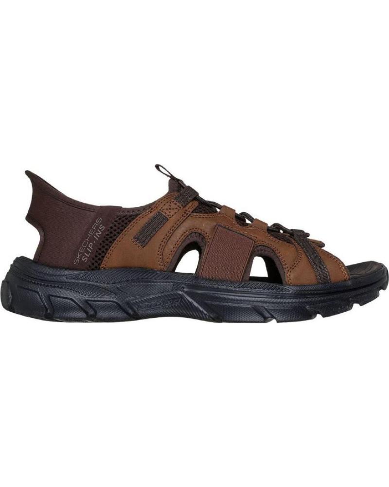 SKECHERS 205181 SANDALIAS DE HOMBRE SLIP INS MARRON