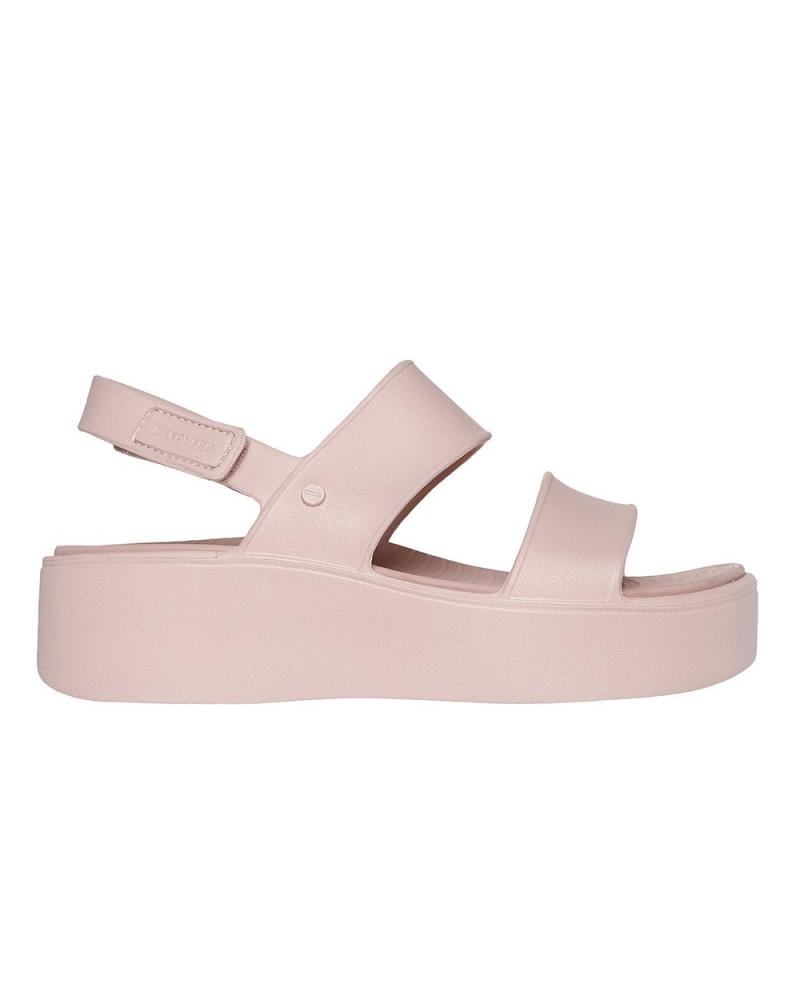 SKECHERS SANDALIAS PLANAS MUJER 111257 GRIS