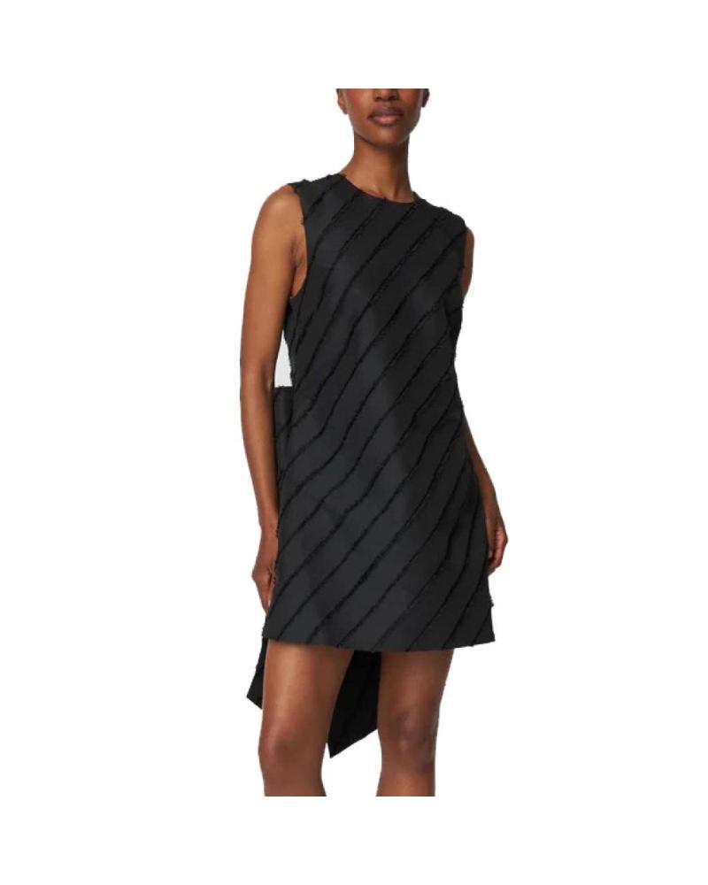 MINI VESTIDO STELLA NOVA CON DETALLE DE LAZO COLOR NEGRO 999 999