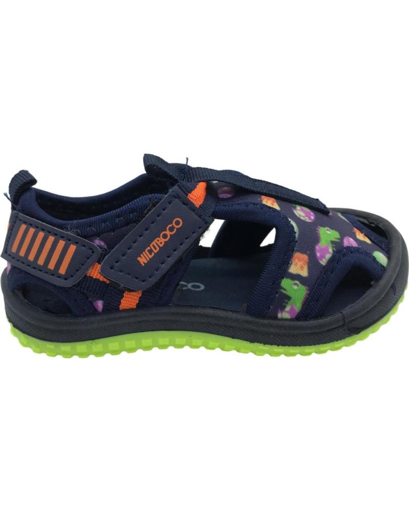 de NICOBOCO SANDALIA DEPORTIVA NINO QUOCK P 40-173P 010 AZUL