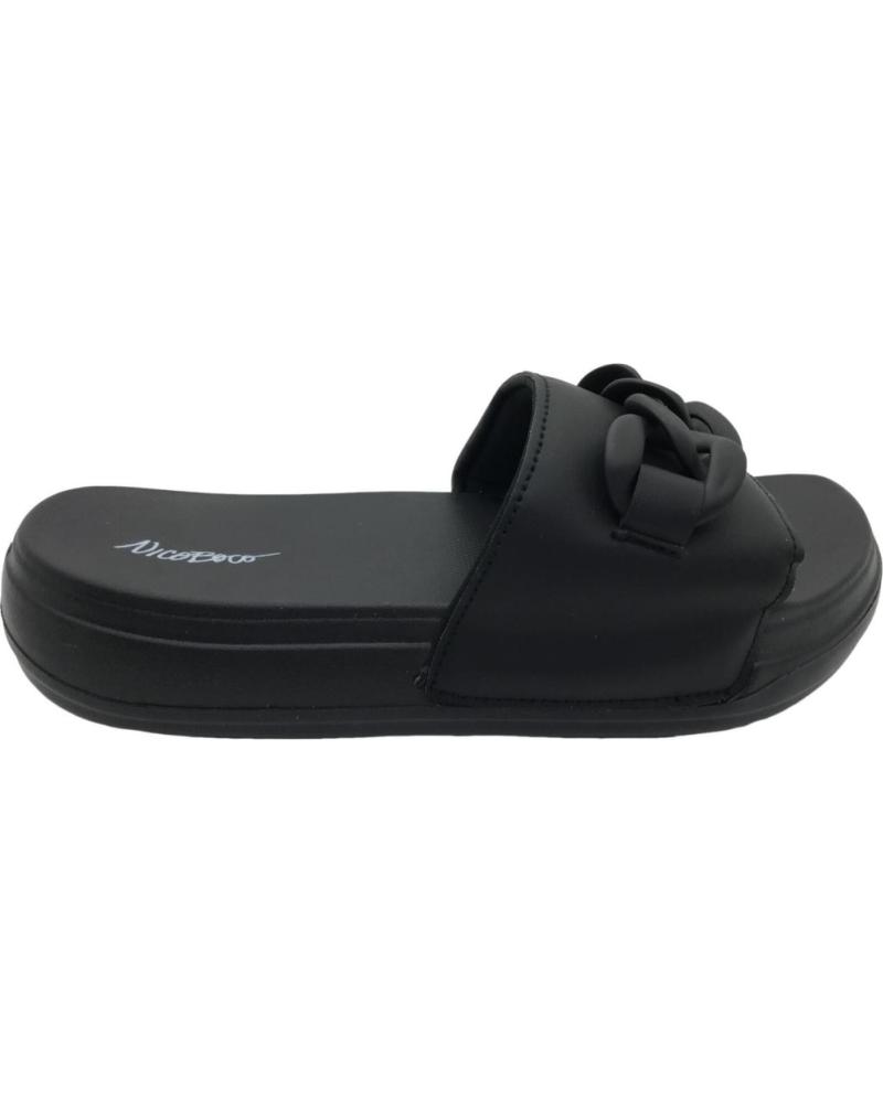 NICOBOCO CHANCLA AGUA MUJER SUNI 42-314 070 NEGRO