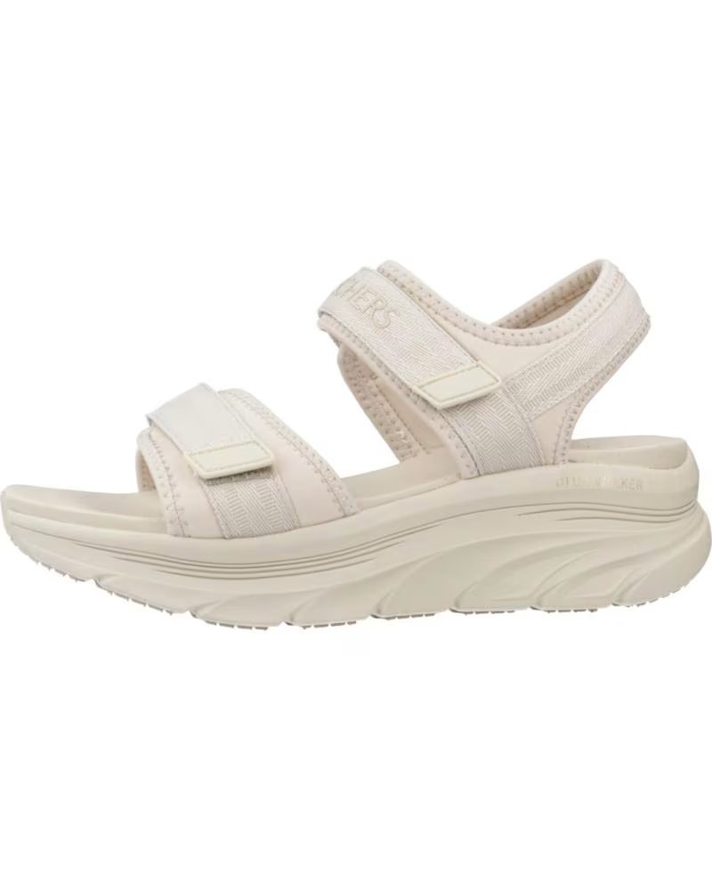 SKECHERS SANDÁLIAS D´LUX WALKER ADORE PARA MULHER NAT